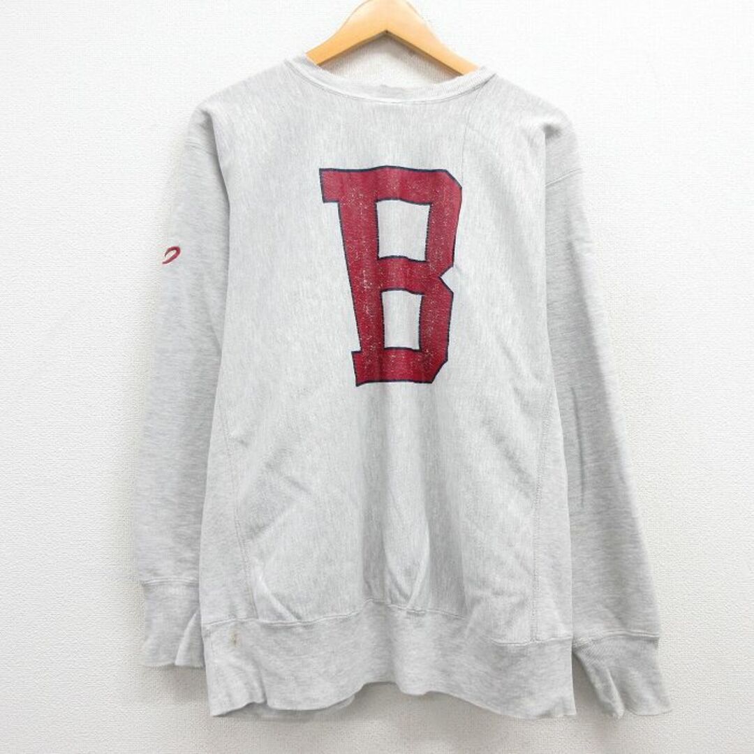 Champion - L☆古着 長袖 チャンピオン Champion リバース Champion - L☆古着 長袖 チャンピオン Champion リバース