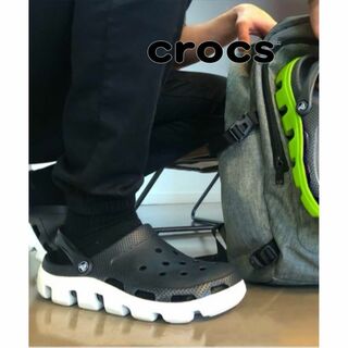 クロックス(crocs)の美品●Crocs DUET SPORT CLOG クロックス 11991-066(その他)