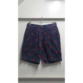 ラルフローレン(Ralph Lauren)の90’s Polo Ralph Lauren ロブスター柄 コーデュロイショーツ(ショートパンツ)