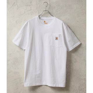 白M カーハート　carharttwip k87 ポケットTシャツ