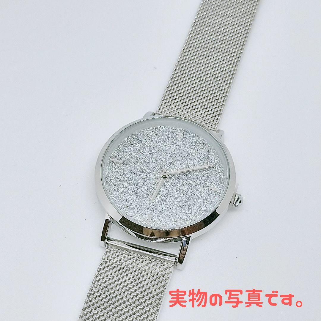 Hannah Martin社製 レディース腕時計 シルバー×シルバーKJ レディースのファッション小物(腕時計)の商品写真