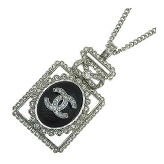 シャネル(CHANEL)のシャネル ココマーク ラインストーン ネックレス メタル ラインストーン レディース CHANEL 【中古】 【アパレル・小物】(ネックレス)