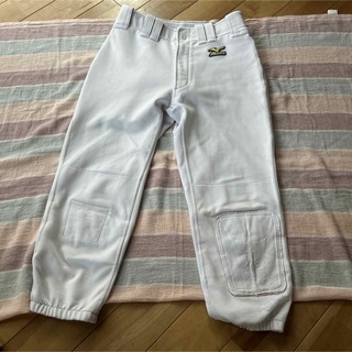 ミズノ(MIZUNO)のused  ミズノ　野球パンツ　サイズ150 ホワイト(ウェア)