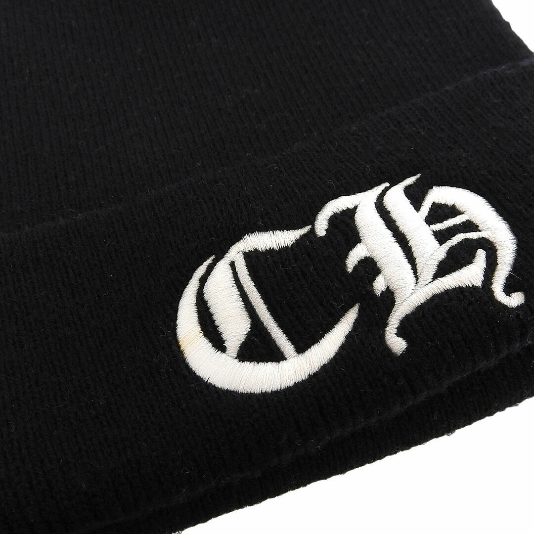 Chrome Hearts - クロムハーツ CH ロゴ 刺繍 ニットキャップ Chrome Hearts - クロムハーツ CH ロゴ 刺繍 ニットキャップ