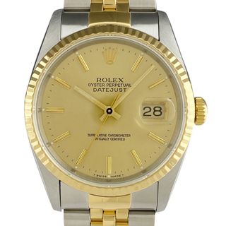 ロレックス(ROLEX)のロレックス デイトジャスト 16233 自動巻き メンズ 【中古】(腕時計(アナログ))