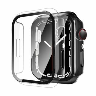 【サイズ:41mm_色:クリア1枚】YUGYUG Apple Watch ケース(その他)