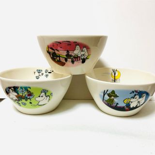 MOOMIN - 【非売品】サークルkムーミンボウル　ムーミン食器ボウル3個