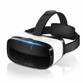 【色:ホワイト】【2024新登場 VRゴーグル】 VRヘッドセット VRグラス (その他)
