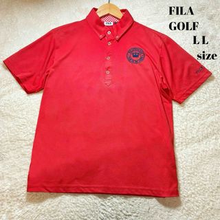 フィラ(FILA)の【LLサイズ】FILAGOLF メンズゴルフウェア 赤 XL(ウエア)