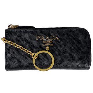 プラダ(PRADA)のプラダ ロゴ キーケース レディース 【中古】(キーホルダー)