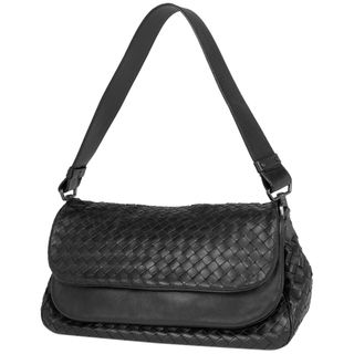 Bottega Veneta - ボッテガヴェネタ イントレチャート ショルダーバッグ レディース 【中古】