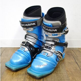 スカルパ SCARPA T2X 23cm 75mm規格 テレマーク スキーブーツ シューズ 靴 ブーツ バックカントリー アウトドア(ブーツ)
