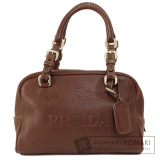 PRADA - PRADA ロゴ ハンドバッグ レザー レディース