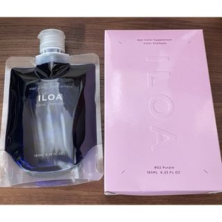 ILOA イロア カラーシャンプー パープル185ml purple(シャンプー)