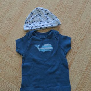 カーターズ(carter's)のベビー　Tシャツ　クジラ　3months(Ｔシャツ)