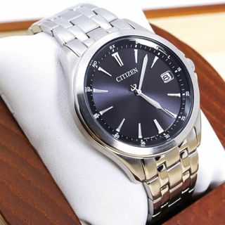 CITIZEN - ◆美品 稼働 CITIZEN Eco-Drive 腕時計 電波ソーラー デイトc