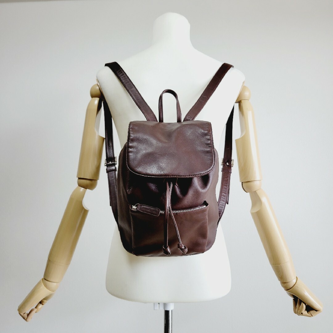agnes b. - 【美品】アニエスベーボヤージュ レザー 巾着 型押し agnes b. - 【美品】アニエスベーボヤージュ レザー 巾着 型押し