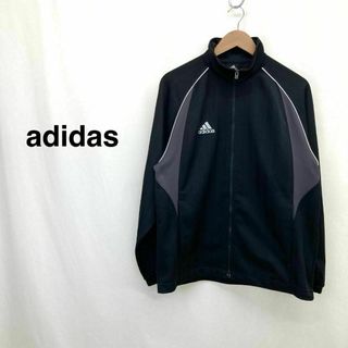 アディダス(adidas)のアディダス ジャージ　ジャケット　長袖　スポーツウェア　ブラック ユニセックス(その他)