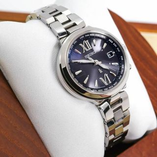 セイコー(SEIKO)の◆美品 稼働 SEIKO Lukia ラッキーパスポート 腕時計 電波ソーラーp(腕時計)