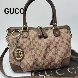 グッチ(Gucci)の美品✨グッチ　2wayバッグ　トートバッグ　ショルダーバッグ(トートバッグ)