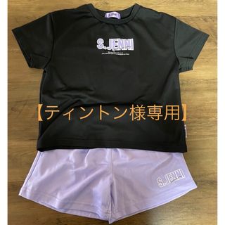 Ｔシャツ&ショートパンツ　セットアップ　140㎝　女の子(Tシャツ/カットソー)