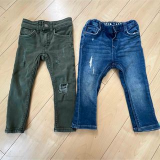 エイチアンドエム(H&M)のH&M  ベビーズボン　ベビーデニム　ベビーパンツ　まとめ売り90㎝(パンツ)