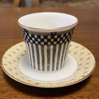 ウェッジウッド(WEDGWOOD)のウェッジウッド サムライ デミタスカップアンドソーサー 未使用品(グラス/カップ)