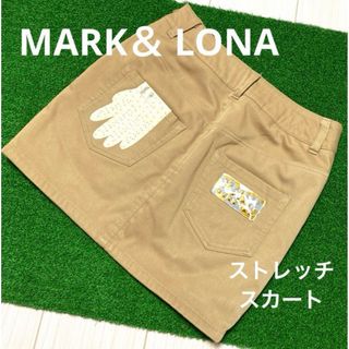 マークアンドロナ(MARK&LONA)のマークアンドロナ  ストレッチスカート　ゴルフウェア　S(ウエア)