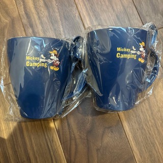 Disney - JCB ノベルティ ディズニー ミッキーマウス スプーン付きマグカップ