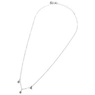 スワロフスキー(SWAROVSKI)のSWAROVSKI スワロフスキー ネックレス - シルバー 【古着】【中古】(ネックレス)