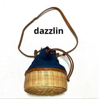 ダズリン(dazzlin)のdazzlin ショルダーバッグ　カゴバッグ　デニム(ショルダーバッグ)