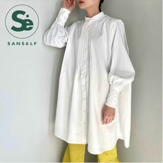 SANSeLF Se original tuck blouse sanwz1(シャツ/ブラウス(長袖/七分))