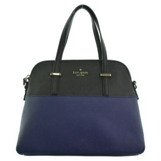 ケイトスペードニューヨーク(kate spade new york)のkate spade new york ショルダーバッグ - 紺x黒 【古着】【中古】(ショルダーバッグ)