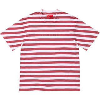 Supreme Overprint Stripe S/S Top(Tシャツ/カットソー(半袖/袖なし))