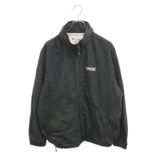 シュプリーム(Supreme)のSUPREME シュプリーム 18SS ×Champion Track Jacket Black トラックジャケット ジップアップジャケット ブラック(フライトジャケット)