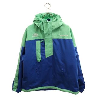 シュプリーム(Supreme)のSUPREME シュプリーム 23SS ×Umbro Hooded Anorak アンブロ アノラック ナイロンジャケット グリーン/ブルー(ナイロンジャケット)