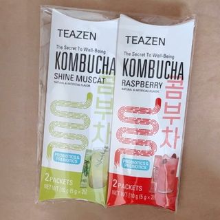 TEAZEN コンブチャ ラズベリー シャインマスカット(ダイエット食品)