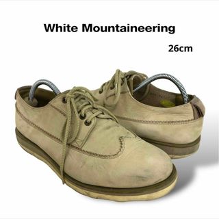 ホワイトマウンテニアリング(WHITE MOUNTAINEERING)の【送料無料】White Mountaineering レザーシューズ 26cm(その他)