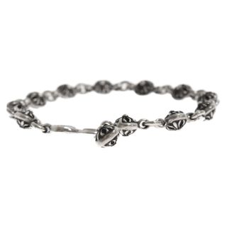 クロムハーツ(Chrome Hearts)のCHROME HEARTS クロムハーツ NO2 BALL/#2 クロスボールブレスレット シルバー(ブレスレット)