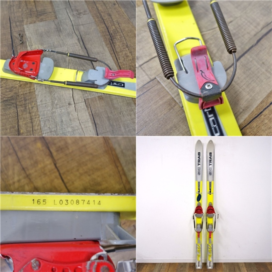スキートラブ SKI TRAB PIUMA ピウマ 165cm 71mm ビンディグ スキートラブ SKI TRAB PIUMA ピウマ 165cm 71mm ビンディグ
