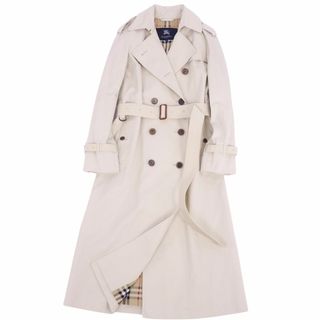 バーバリー(BURBERRY)の美品 バーバリー ロンドン BURBERRY LONDON コート トレンチコート 裏チェック アウター レディース 36(S相当) ベージュ(トレンチコート)