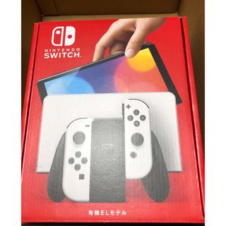 ニンテンドースイッチ(Nintendo Switch)のNintendoSwitch 有機EL ホワイト　新品未開封(家庭用ゲーム機本体)