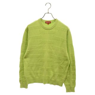 シュプリーム(Supreme)のSUPREME シュプリーム 19AW Raised Logo Sweater レイズドロゴセーター ニット グリーン(ニット/セーター)