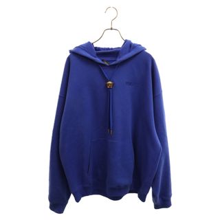 ヴェルサーチ(VERSACE)のVERSACE ヴェルサーチ La Medusa Hoodie 1008661 ラ メドゥーサ フーディ スウェット ブルー(パーカー)