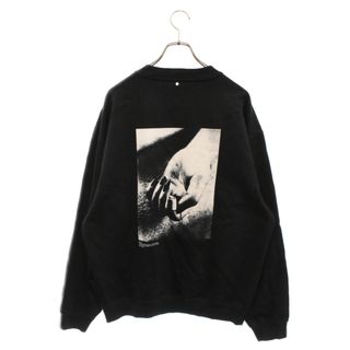 OAMC オーエーエムシー 20AW Daido Crewneck 森山大道 クルーネックスウェットシャツ トレーナー ブラック OAMR706682(スウェット)