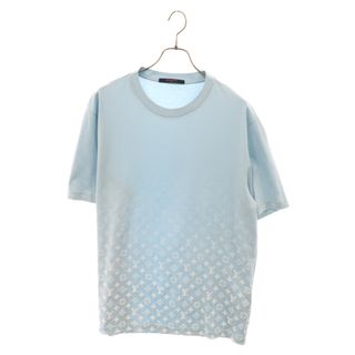 ルイヴィトン(LOUIS VUITTON)のLOUIS VUITTON ルイヴィトン 23SS LVSE MONOGRAM GRADIENT T-SHIRT RM231Q NPG HKY46W モノグラムグラディエント 半袖Tシャツ カットソー ホワイト/ライトブルー(Tシャツ/カットソー(半袖/袖なし))