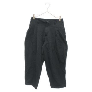 コムデギャルソンオムプリュス(COMME des GARCONS HOMME PLUS)のCOMME des GARCONS HOMME PLUS コムデギャルソンオムプリュス 13AW ポリ縮絨 クロップド スラックスパンツ ブラック PL-P013(その他)