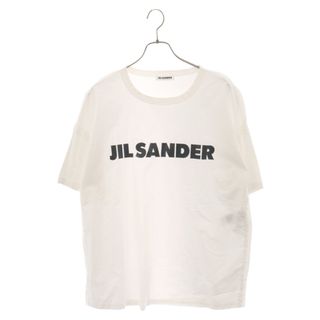 ジルサンダー(Jil Sander)のJIL SANDER ジルサンダー ロゴプリント 半袖Tシャツ JSU0705060 ホワイト(Tシャツ/カットソー(半袖/袖なし))