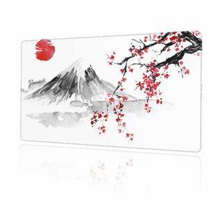 【色: 和風11】DADABULIU 桜 マウスパッド 大型 ゲーミング 水墨画(PC周辺機器)