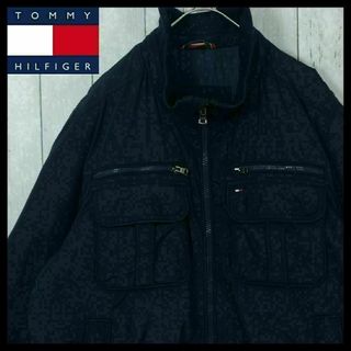 トミーヒルフィガー(TOMMY HILFIGER)の【希少】トミーヒルフィガー ブルゾン ワークジャケット 中綿 入手困難 ネイビー(ブルゾン)